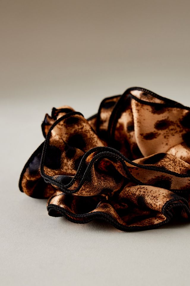 By Anthropologie Leopard Print Hair Scrunchie #1