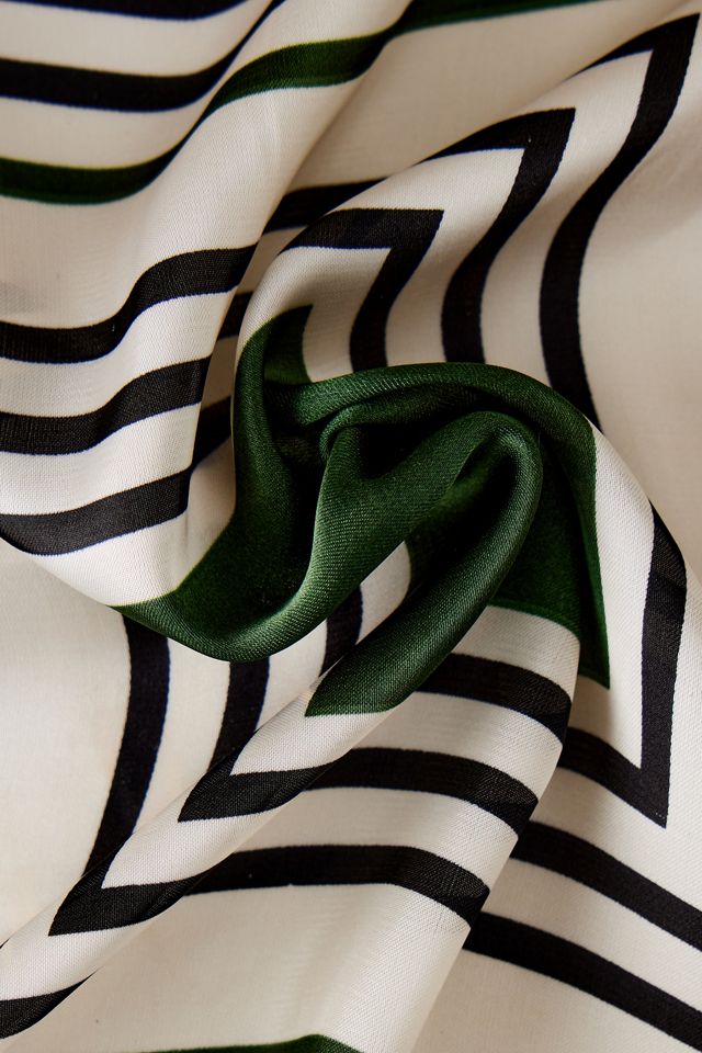Foulard imprimé géométrique #2