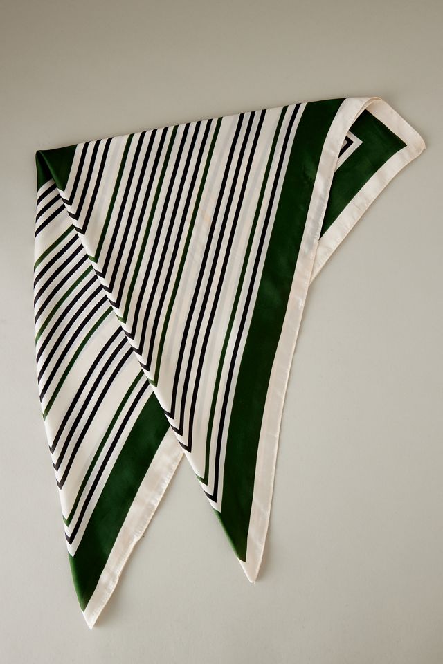 Foulard imprimé géométrique #1