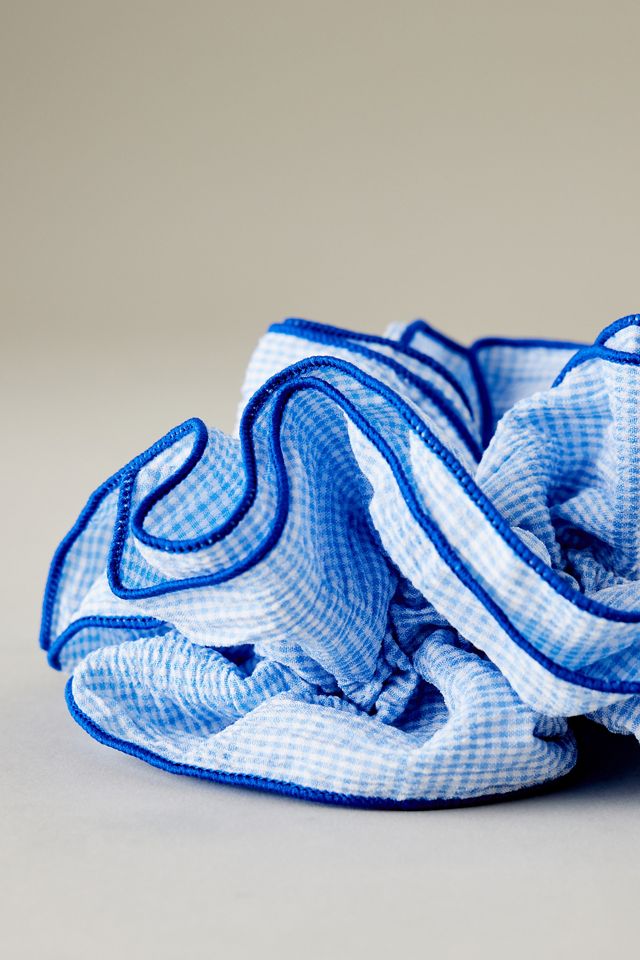 Übergroße Gingham-Scrunchie #1