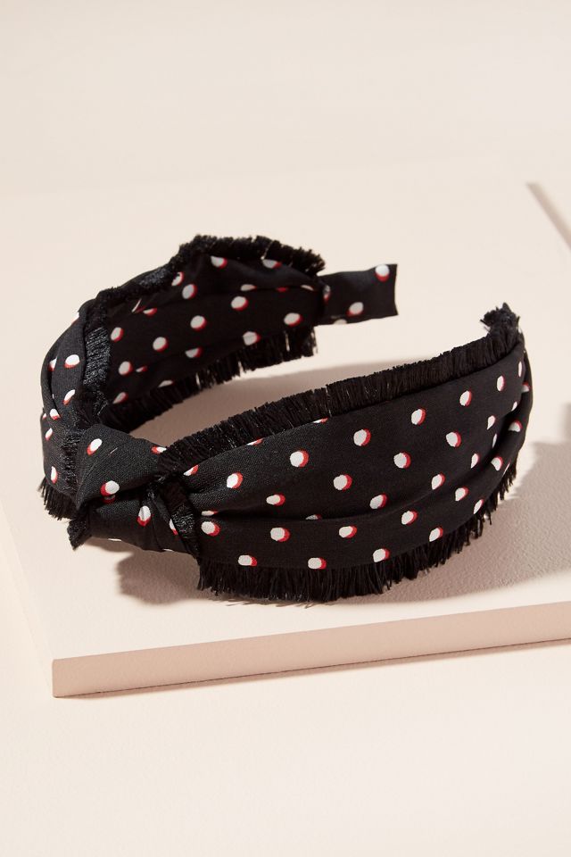 Hedda Printed-Fringed Headband