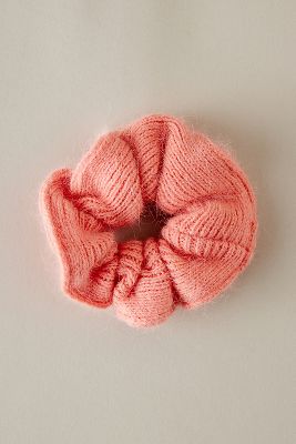 Shop Anthropologie Knit Hair Scrunchie In Pink