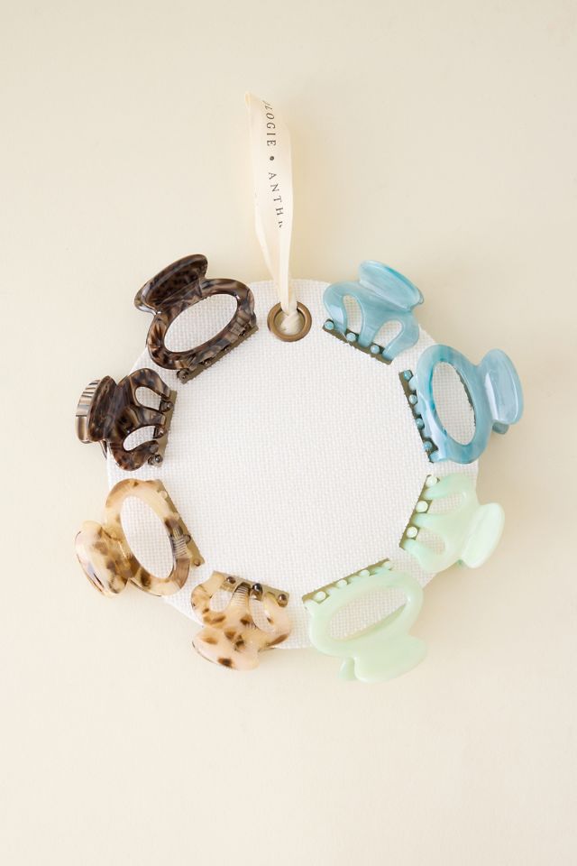 Sortierte Haarspangen aus Harz, 8er-Set #1