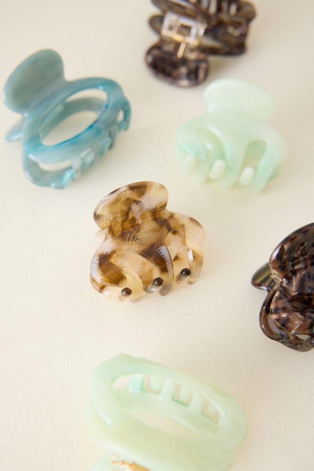 Sortierte Haarspangen aus Harz, 8er-Set #2