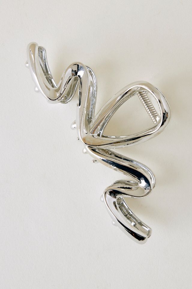 Clip de Pelo de Metal Squiggle XL #2