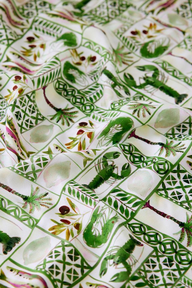 Tropical Print Headscarf #1