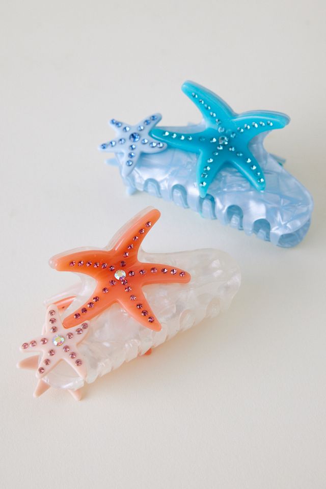 Pinces à Cheveux Étoile de Mer, Lot de 2 #1