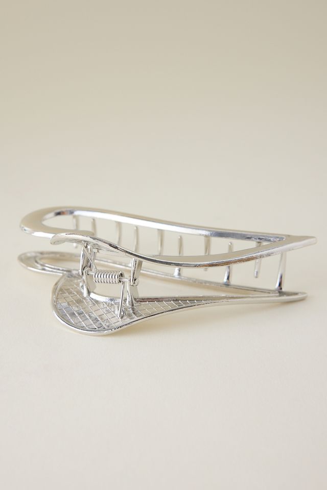 Metal Heart Hair Claw Clip #1