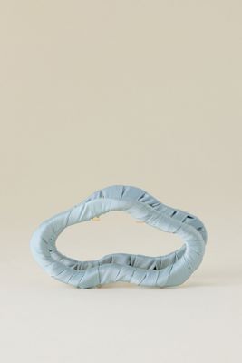 Haarklammer mit Stoffummantelung