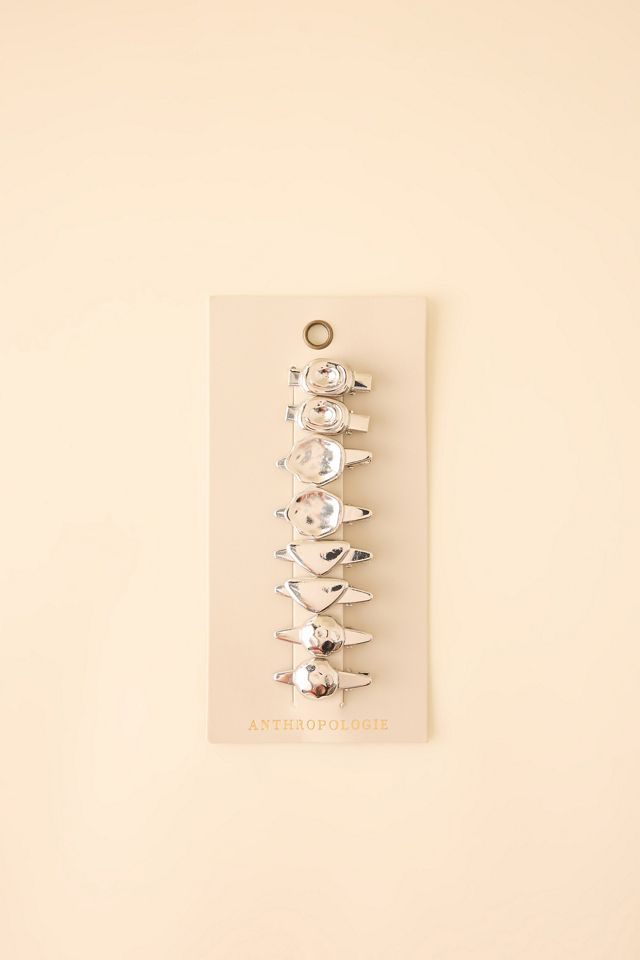 Pinces à cheveux en métal fondu, lot de 8 #1