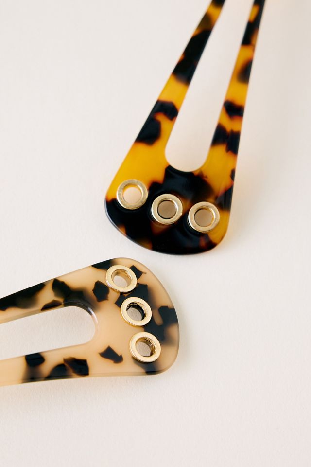 Eyelet Resin Hair Pins, Set of 2 #1