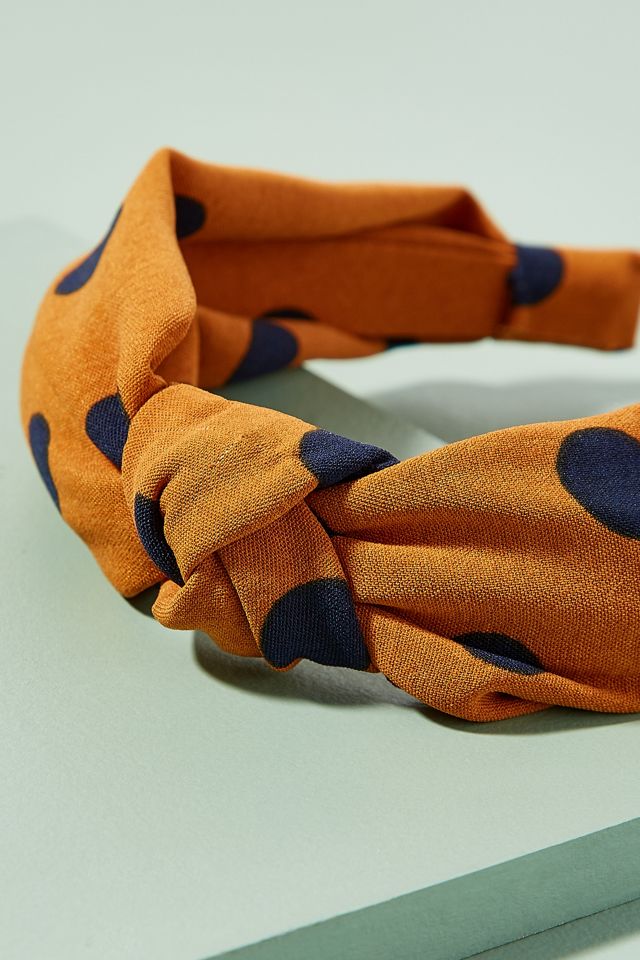 Knotted Polka-Dot Headband #2