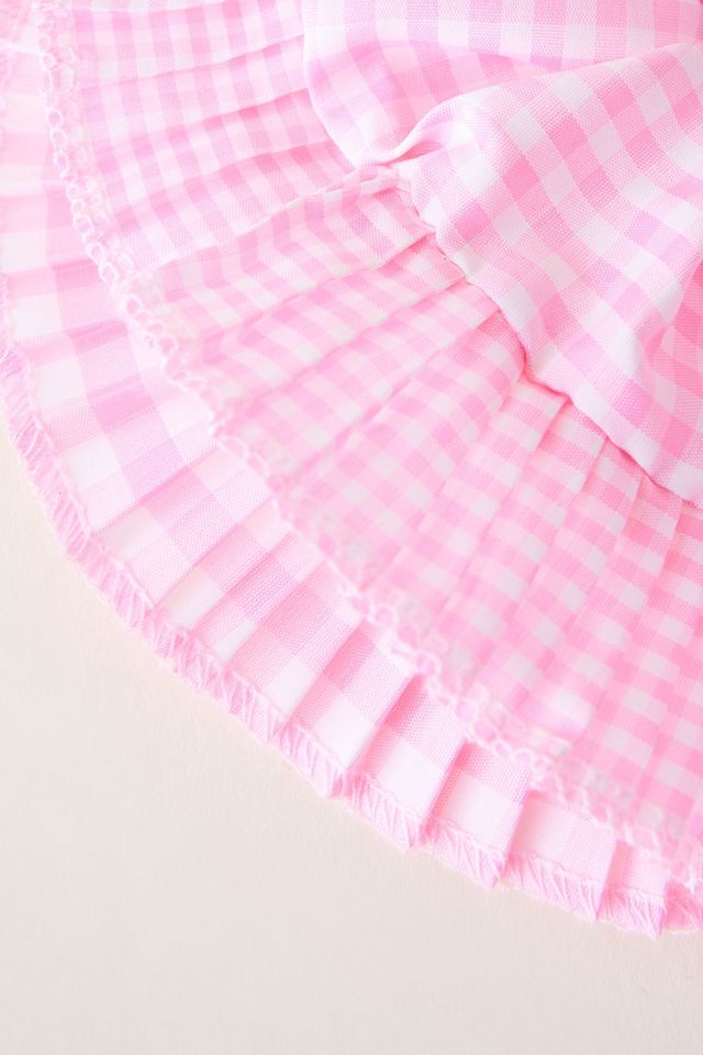 Gingham Hair Scrunchie #1