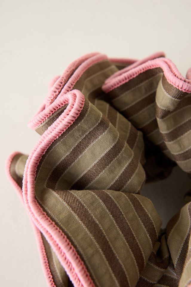 Stripe Oversized Scrunchie #1