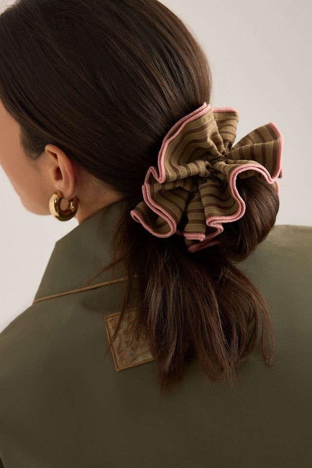 Stripe Oversized Scrunchie #2