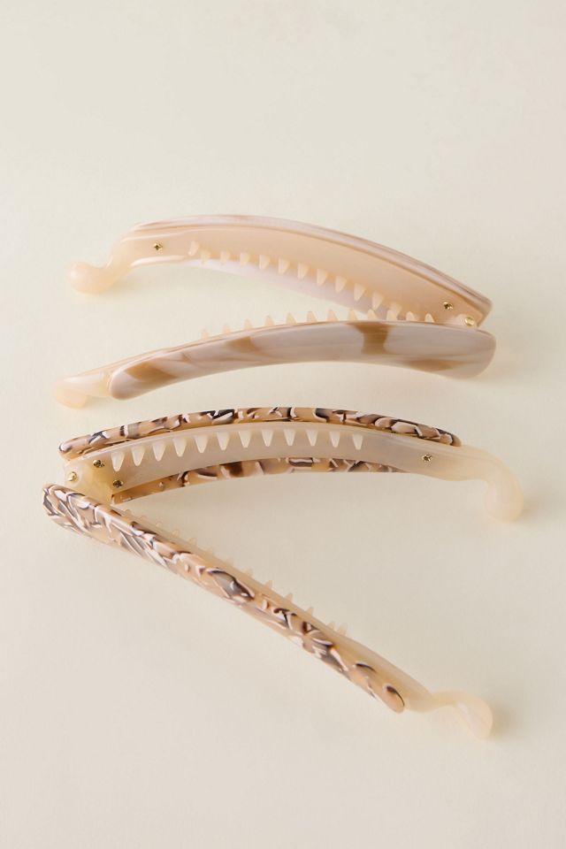 Large Banana Hair Claw Clip, Set of 2 #1