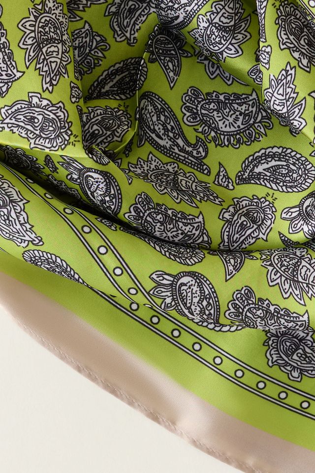 Foulard con Stampa Paisley #1