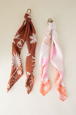 Foulard Stampati Celandine, Set di 2