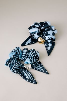Printed Headband & Scrunchies Set | Anthropologie UK