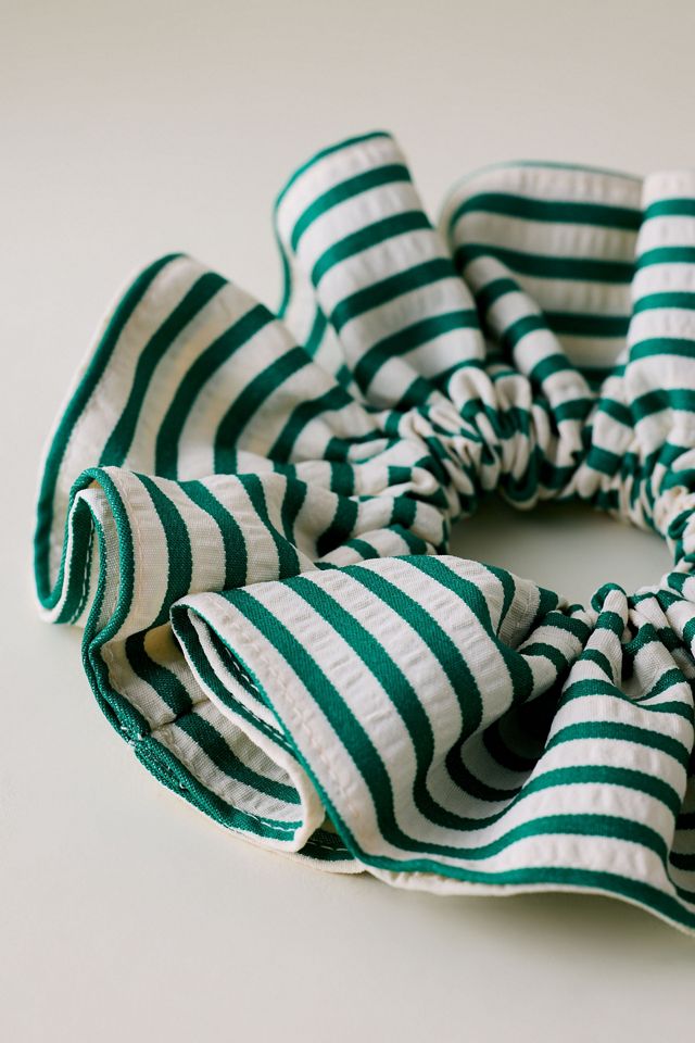 Oversized Gestreiftes Haargummi #2