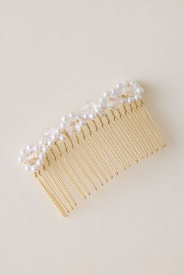 Peineta con Perlas de Imitación