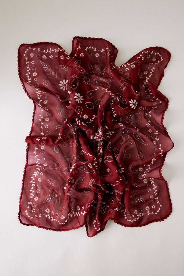 Pañuelos de Encaje para el Cabello Estilo Bandana, Juego de 2 #2