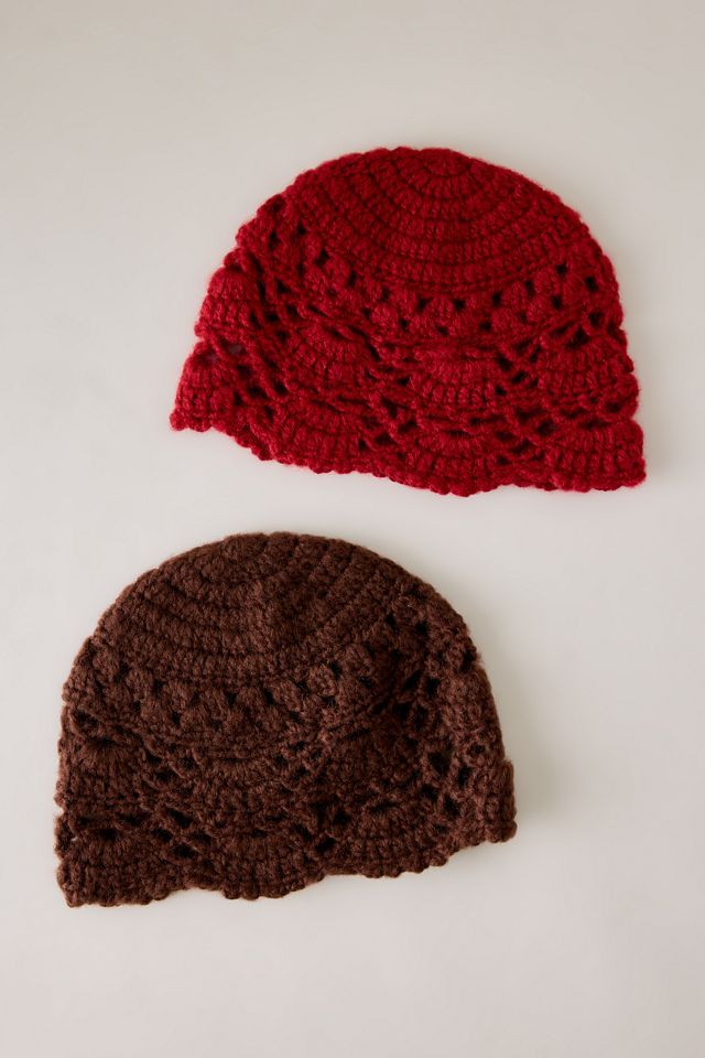 Gestrickte Totenkopfmütze #3