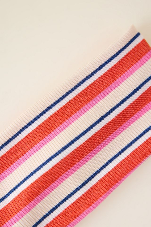 Striped Wide Stretch Headband #1