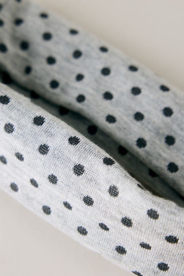 Polka Dot Stretch Headband #3