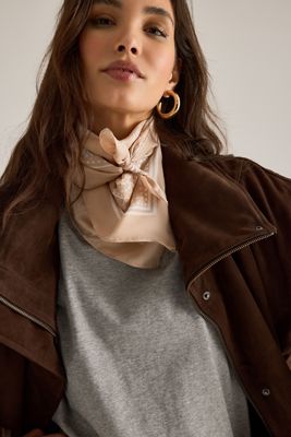 Foulard con Stampa Bandana