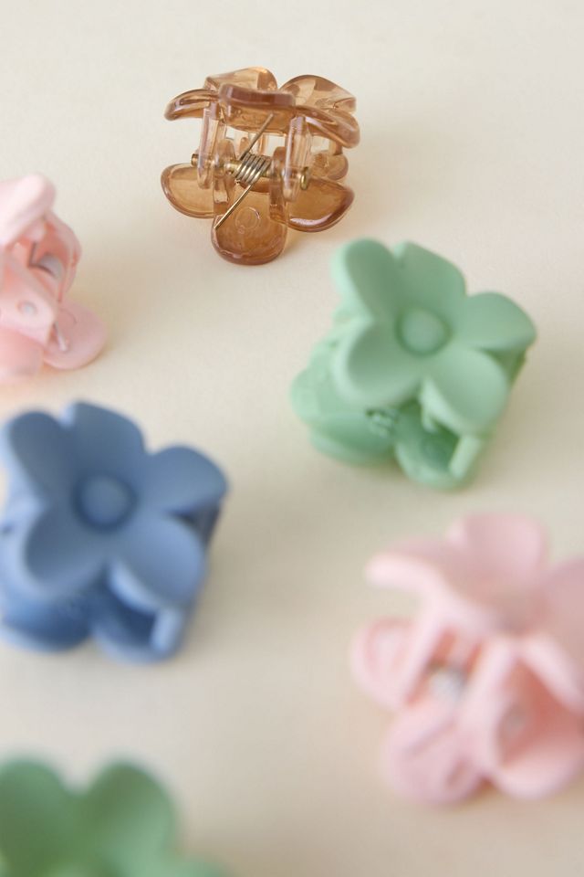 Mini-Blumen-Haarklammer-Clips, 8er-Set #2