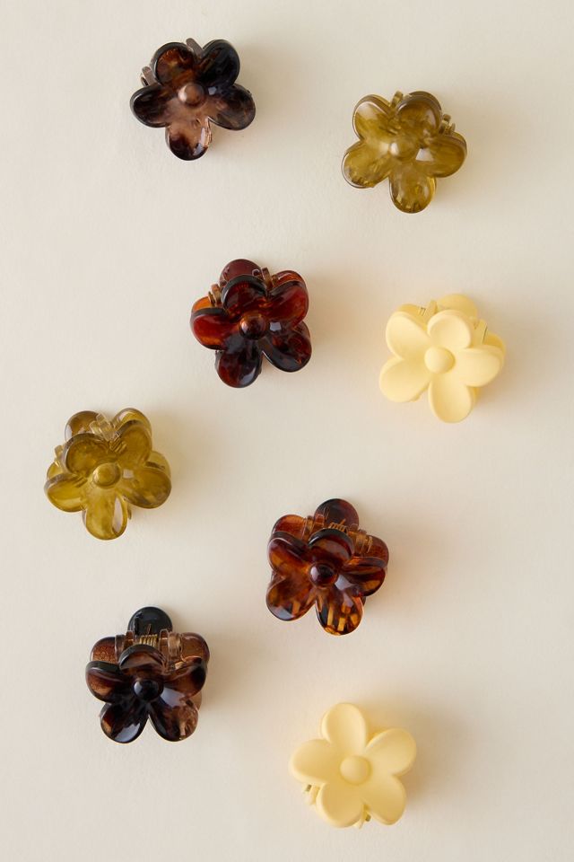 Mini-Blumen-Haarklammer-Clips, 8er-Set #1