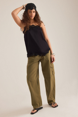 Anthropologie Flower Crochet Skull Cap In Black