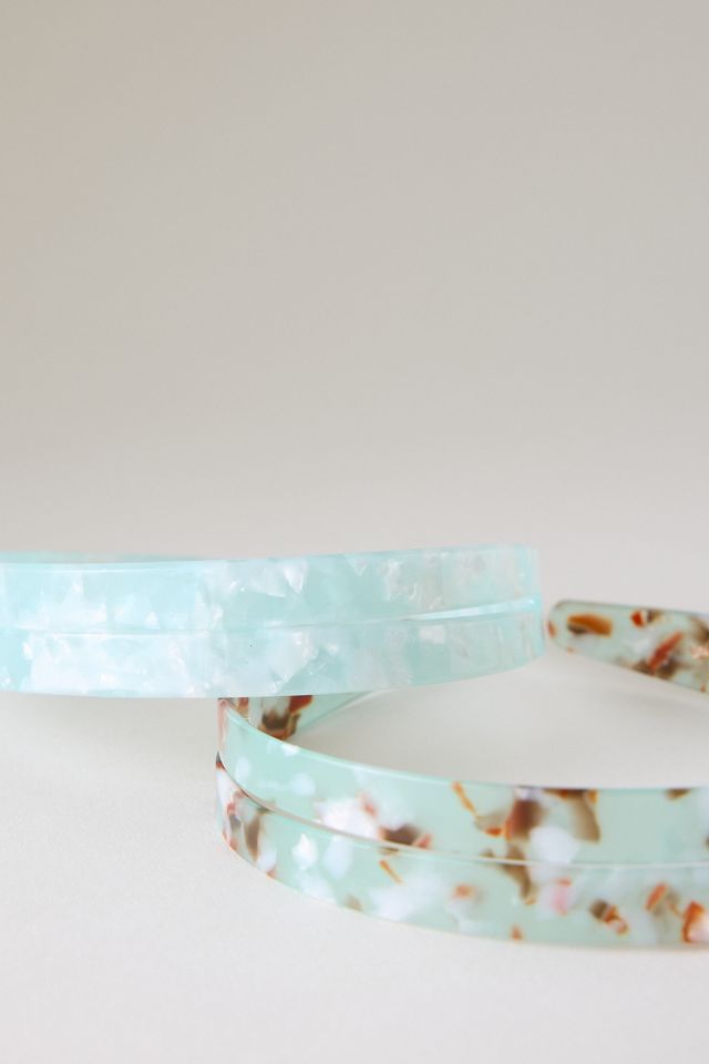 Wide Resin Headbands, Set of 2 #2