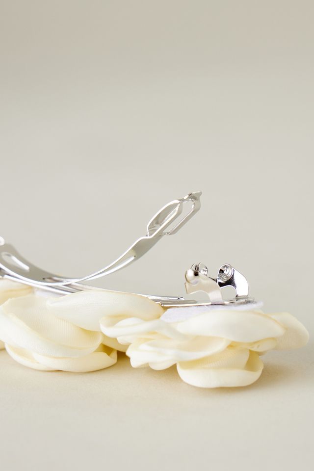 Stoff Blume Haarspange Haarklammer #2