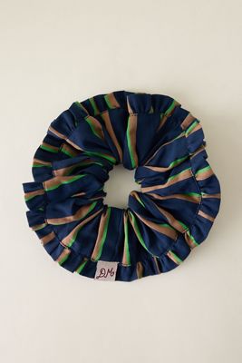 Damson Madder Frill Pop Streifen Haar-Scrunchie