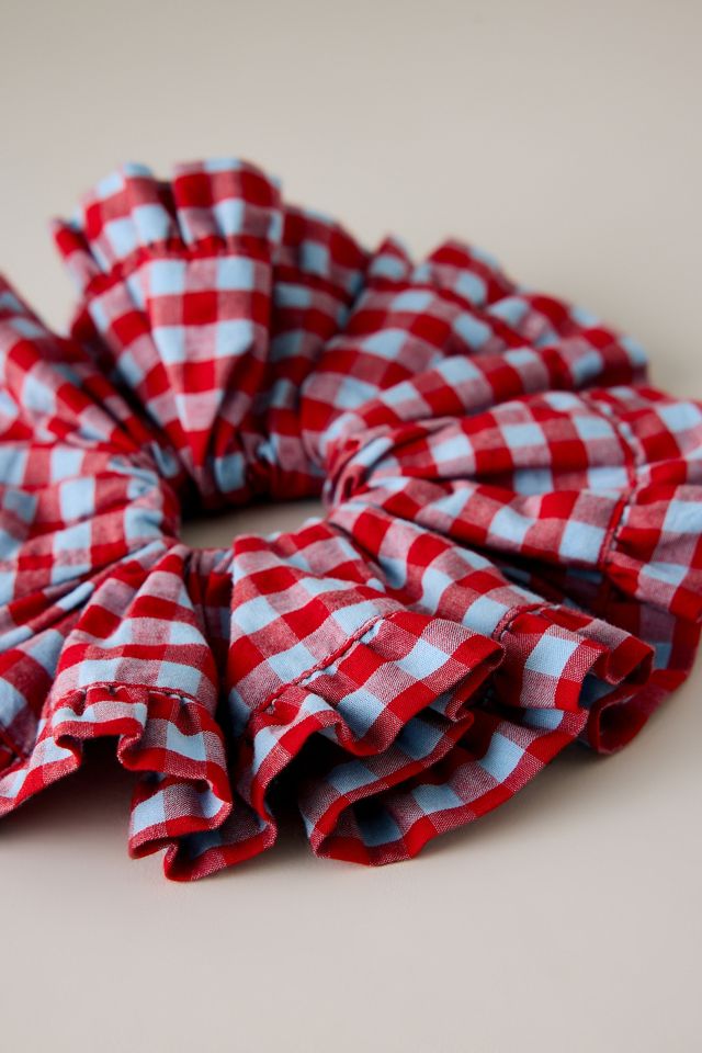 Damson Madder Gingham-Haargummi #1