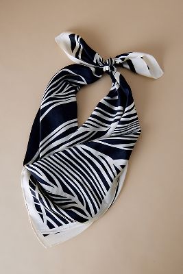 ANTHROPOLOGIE ANIMAL PRINT HEADSCARF 