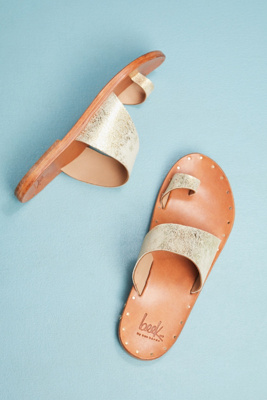 Beek Finch Sandals In Gold