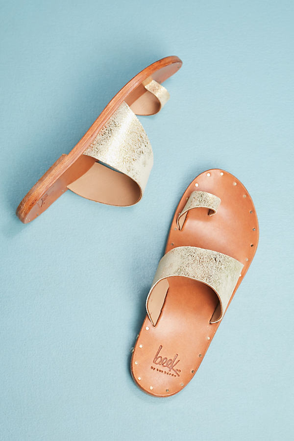 Beek Finch Sandals In Gold