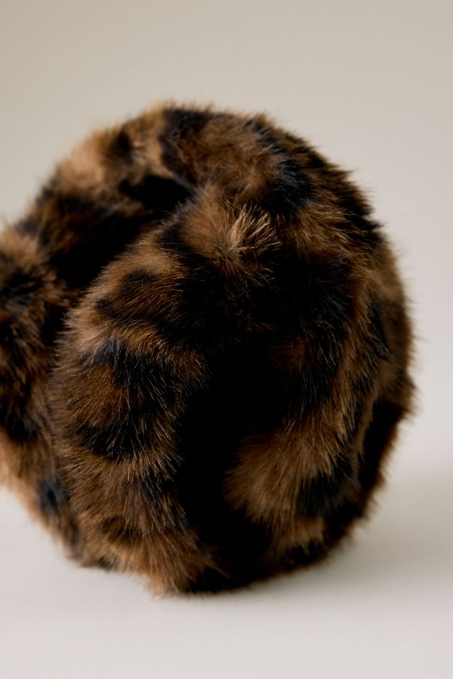 Orejeras de Piel Sintética de Leopardo #2