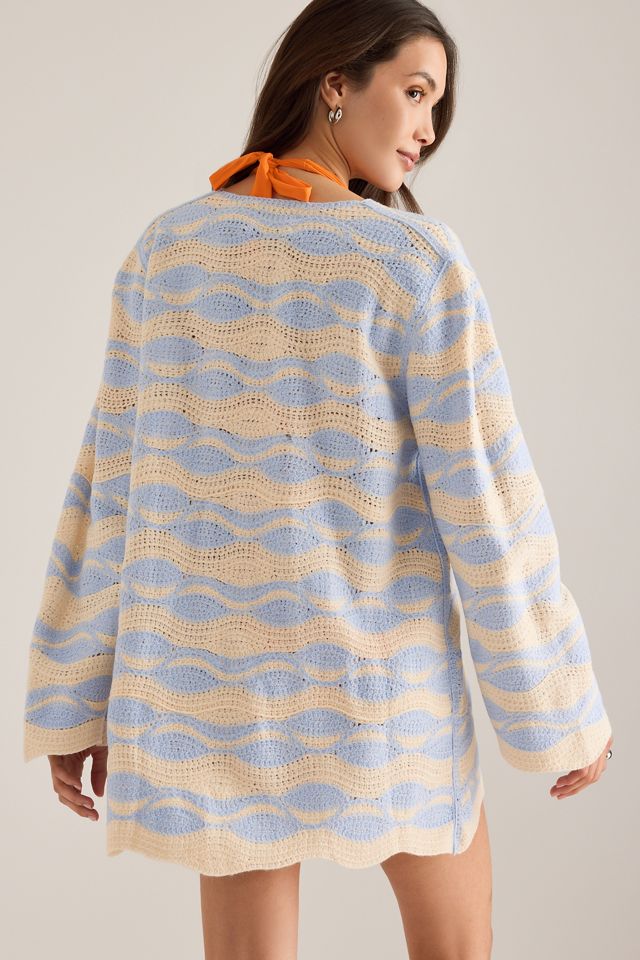 Celandine Printed Crochet Mini Tunic #4