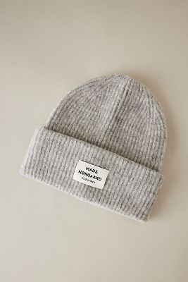 Shop Mads Norgaard Tosca Anju Beanie Hat In Multicolor