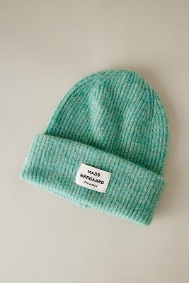 Shop Mads Norgaard Tosca Anju Beanie Hat In Blue