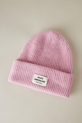 Shop Mads Norgaard Tosca Anju Beanie Hat In Pink