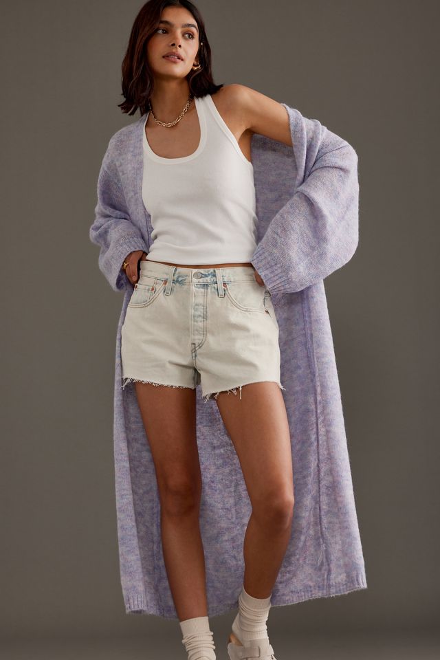 Lightweight Knitted Long-Sleeve Duster Cardigan #1