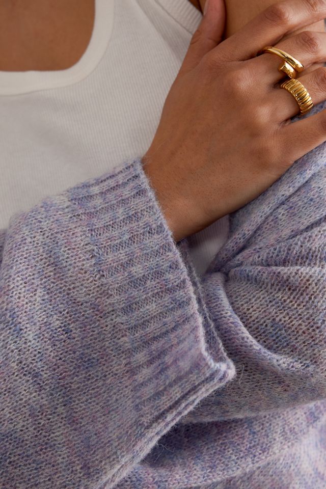 Lightweight Knitted Long-Sleeve Duster Cardigan #5