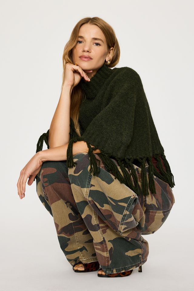 Mare Mare Poncho mit Fransen #2