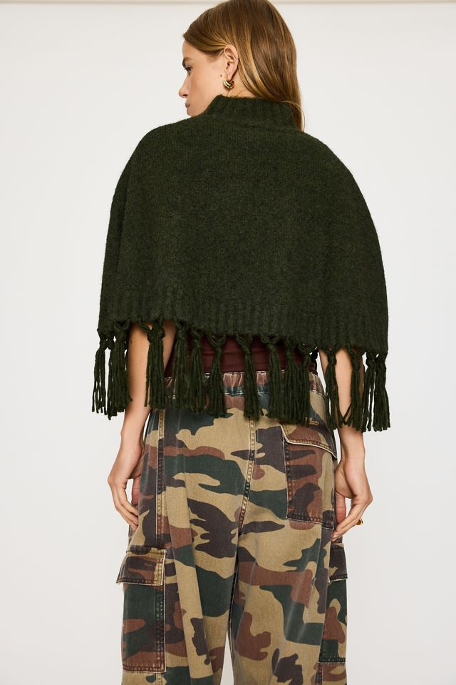 Mare Mare Poncho mit Fransen #4
