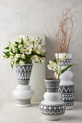 Nauria Terracotta Vase
